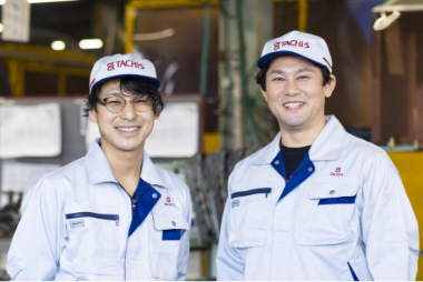 Aichi Plant 1st Manufacturing Section Joined the company in 2004 I.Y. (Foreman) Joined the company in 2009  A.R. (Foreman)